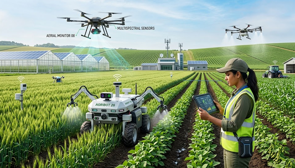 भारत में कृषि-तकनीक (Agri-Tech) क्रांति