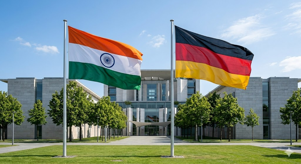 India and Germany flag